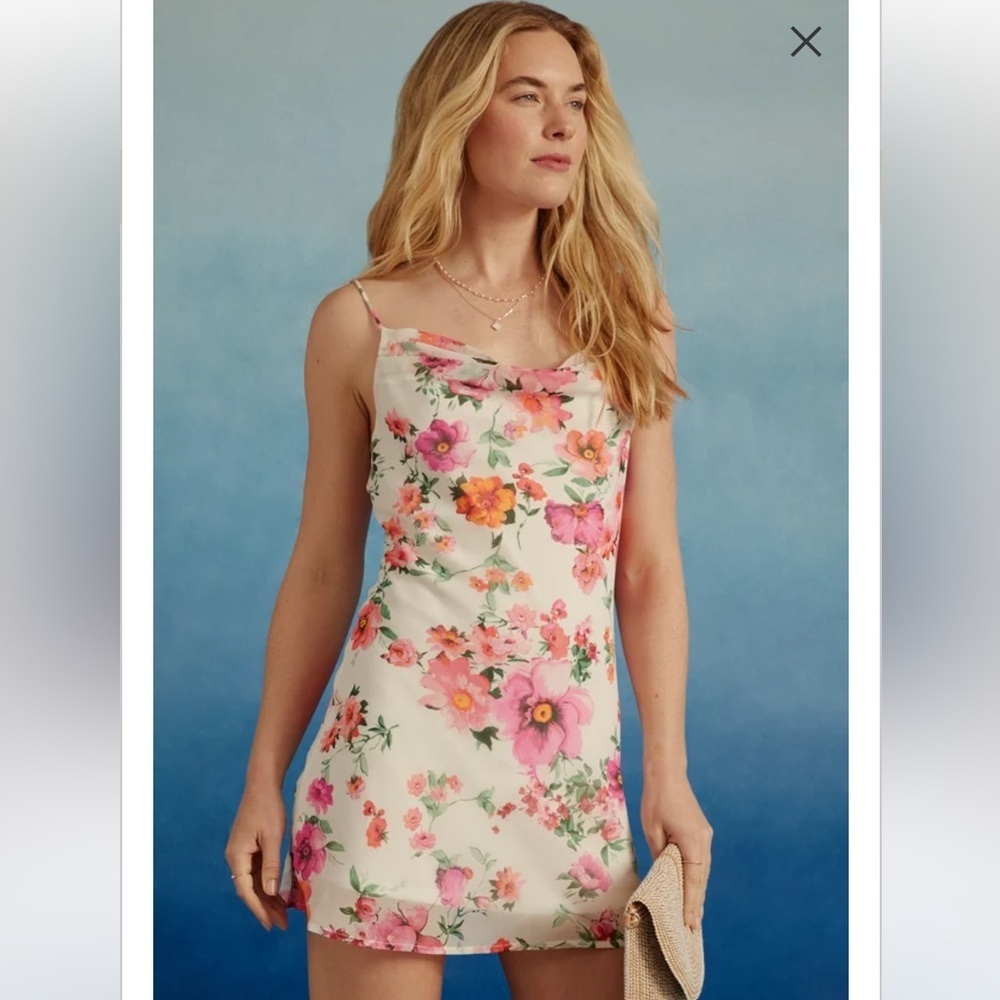 New with tags altard state Angela scoop neck mini dress